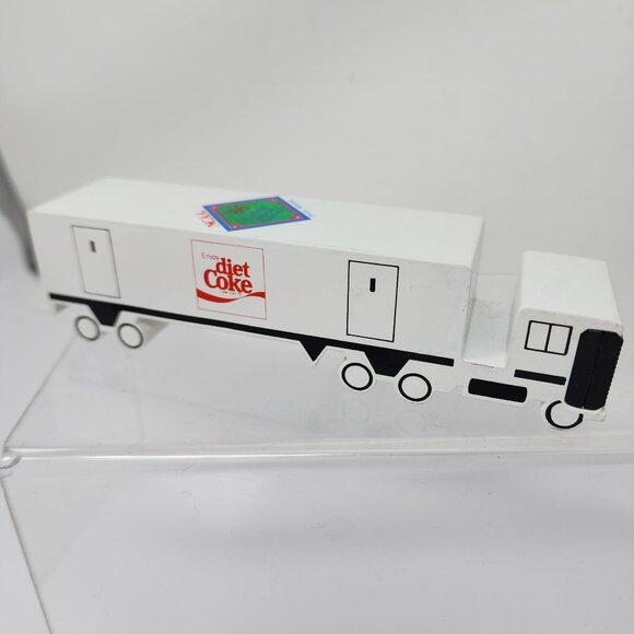 Vintage 1986 ESPN NCAA College World Series Diet Coke Truck Quartz Clock - Picture 1 of 7